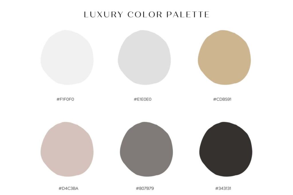 Luxury Color Palette For Kitchen