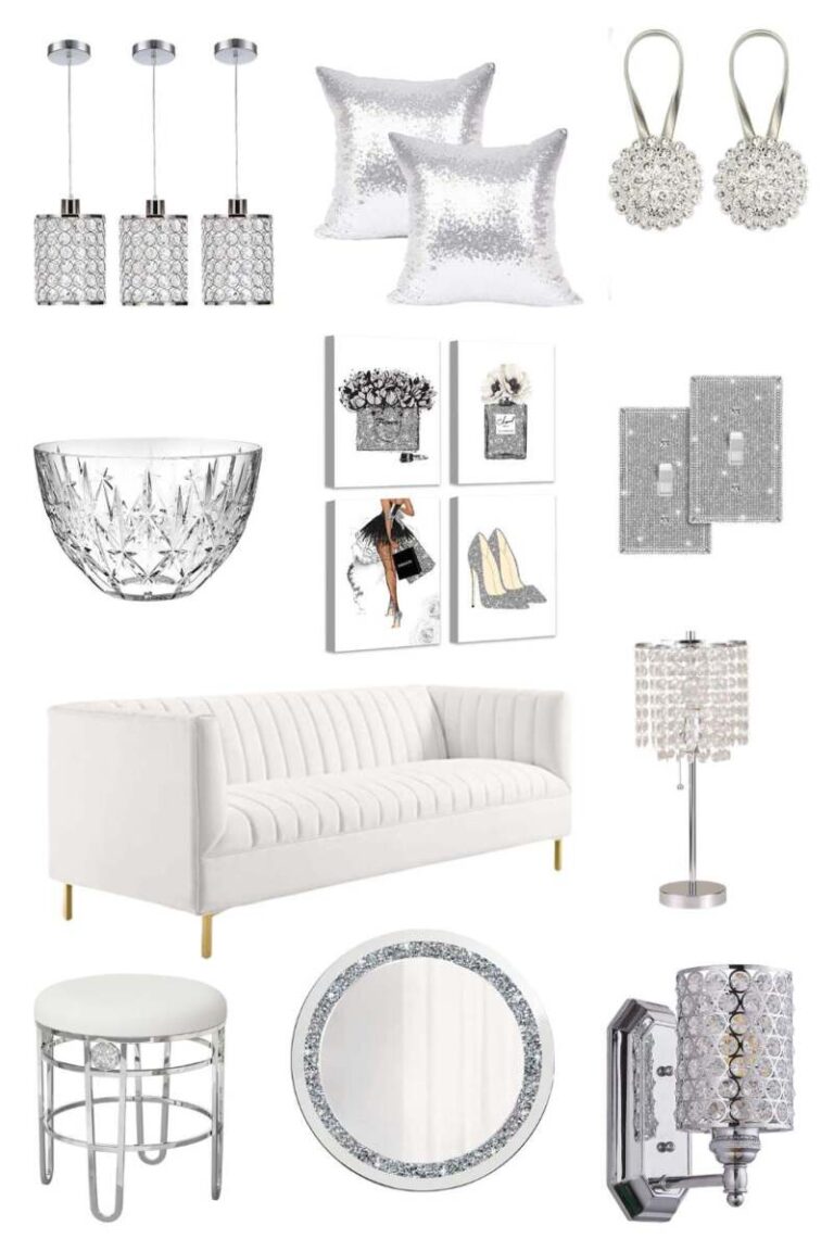 14 Modern Glam Decor Ideas (Luxury, Bling & Boujee Home Finds)