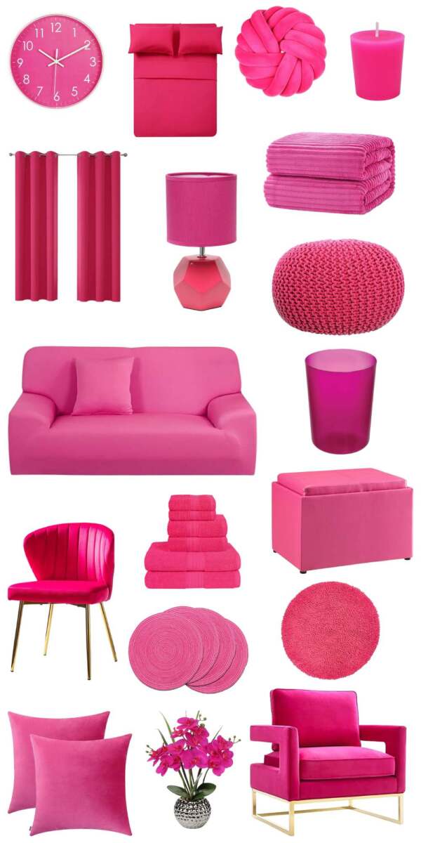 18 Best Hot Pink Home & Room Decor Finds You’ll Adore