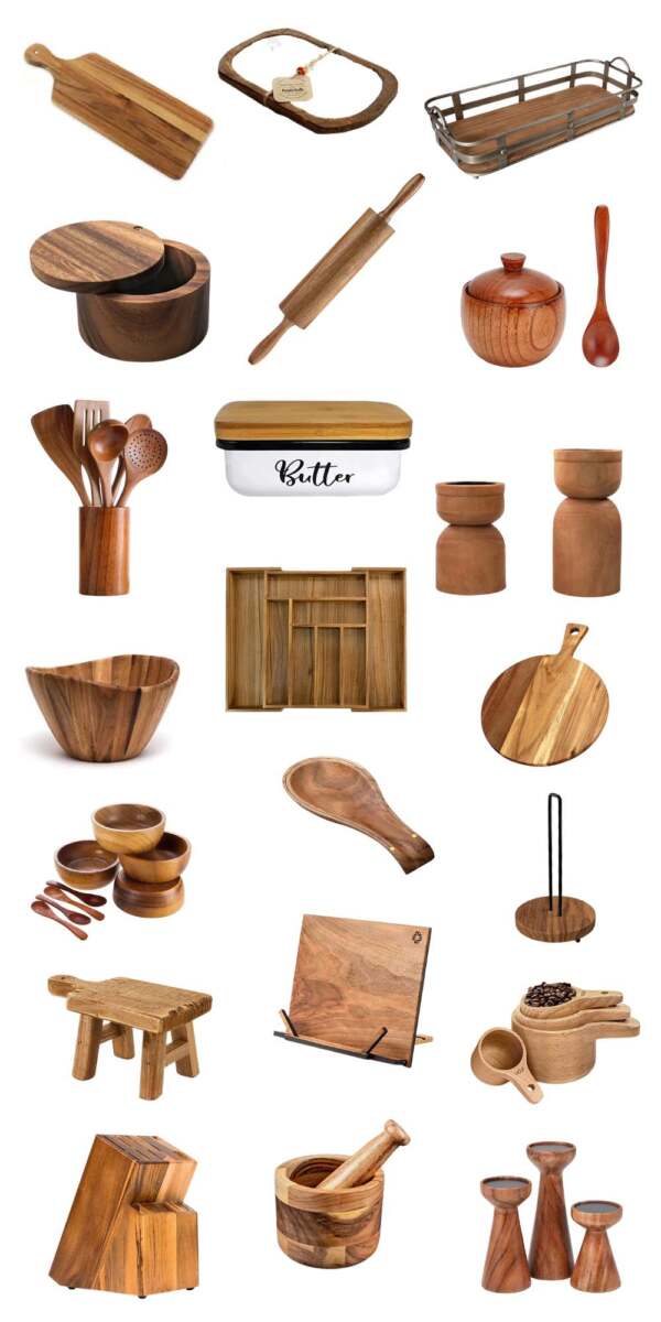 21 Best Wooden Kitchen Accessories & Decor Ideas You’ll Love
