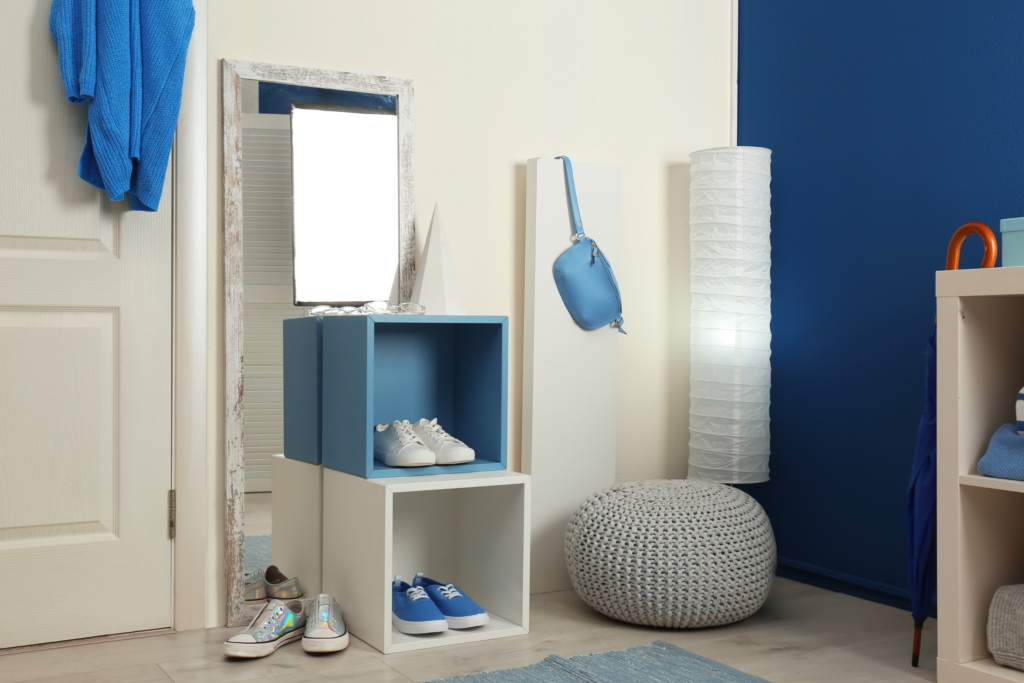 entryway with shoe storage