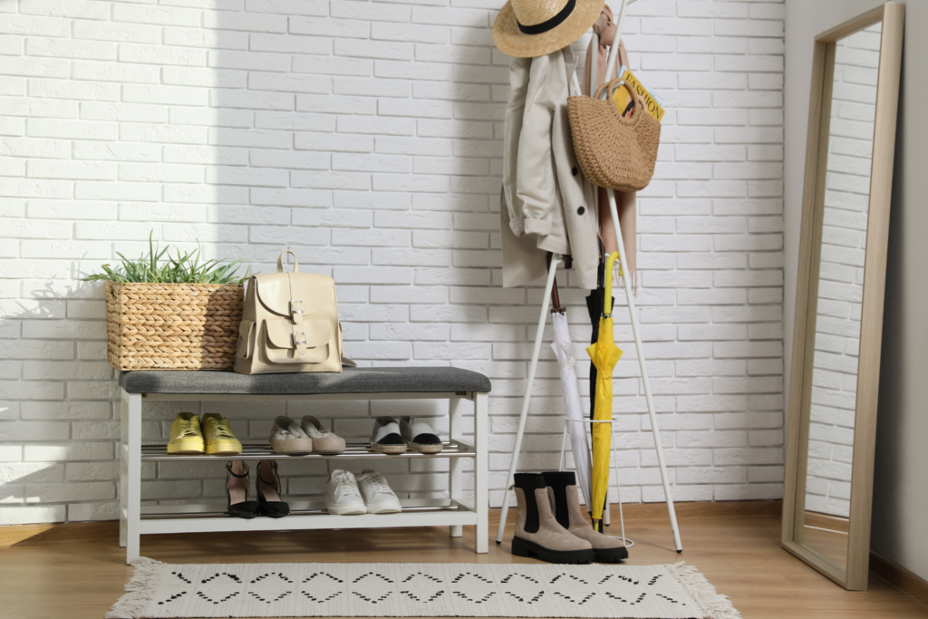 entryway with shoe storage